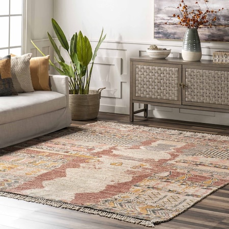 Nuloom Hermina Southwestern Tasseled Area Rug 5ft x 8ft SVIN21A-508